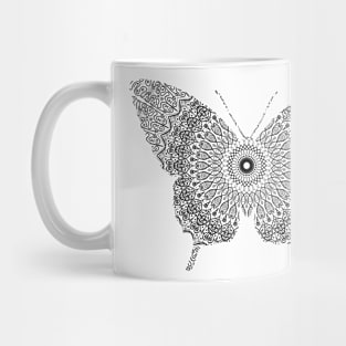 Butterfly Mandala Mug